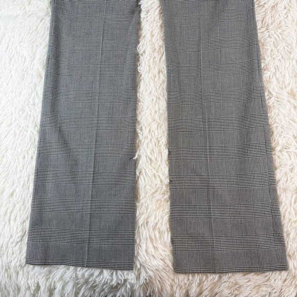 Anne Klein The Executive Boot Cut Houndstooth Plaid Dress Pants Women Size 8 - Picture 11 of 15